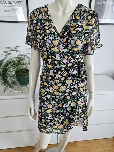 Robe portefeuille ete fleurie - robe,