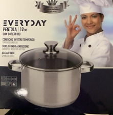 Blumenthal Bavaria Everyday Stainless Pot Glass Lid 12-14-16-18-20-22-24