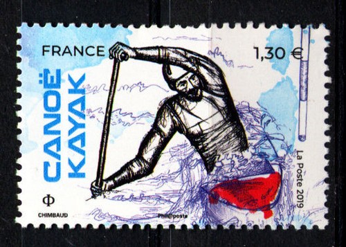 France 5328 canoe - canoe-kayak,, 2019
