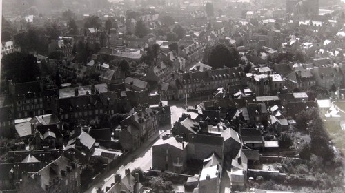 Ancienne photo aérienne de - ,
