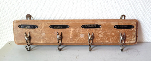 Porte torchon ancien bois - porte,