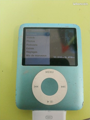 Ipod nano bleu turquoise - 3g,