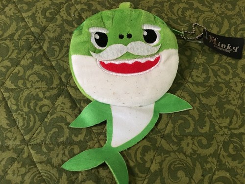 Minky baby shark coin - , purse