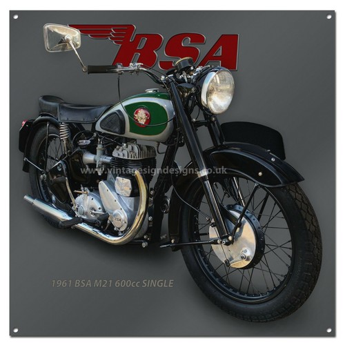 1961 bsa m21 - bsa, simple