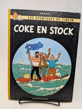 1958 TINTIN - COKE EN STOCK by