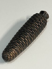 Ancien Poids de coucou 1,210 kg en fonte – Pièce pour horloge / pendule à coucou
