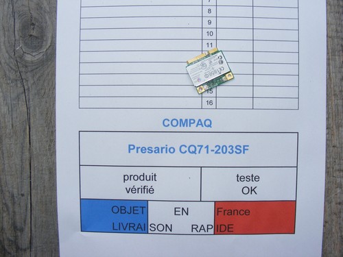 Carte wifi pour - pour, compaq