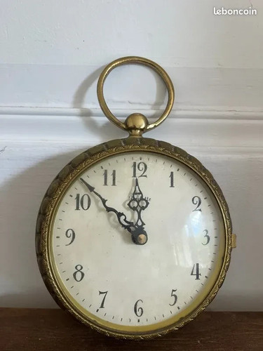 Horloge laiton gousset vedette - horloge,