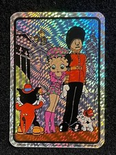 Rare VTG Betty BOOP England Guard Prism Sticker 1994 Penninsula Vending Rare NOS