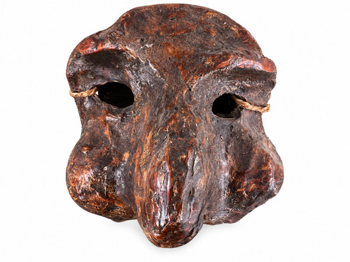 Masque zoomorphe ancien - , en