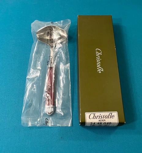 Neuf louche sauce christofle - a,