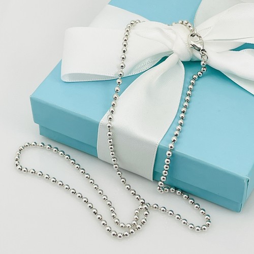 Tiffany dog chain bead - 16",