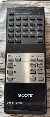 Sony d350a player - sony, remote