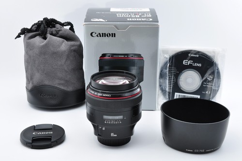 Objectif canon 85mm 1 - ef, f/1.2l