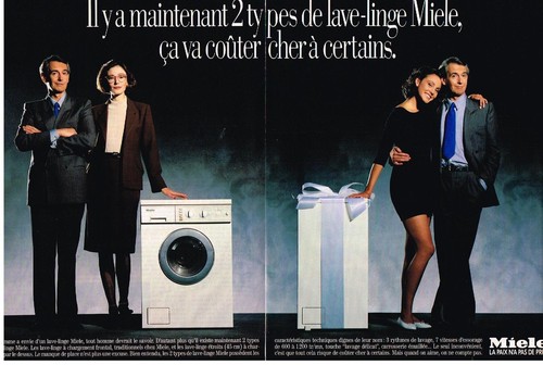 Advertising 1987 miele washing - 1987,