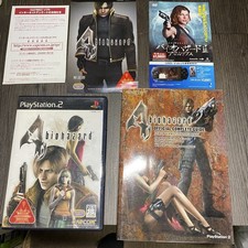 Resident Evil 4 with Official Complete , Playstation 2