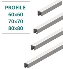 Acier Rails Portails Coulissants Porte de Grange 60 70 80 Hall Roulante Zingué