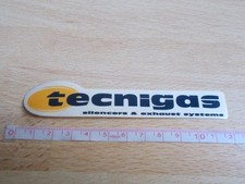 Motorcycle exhaust sticker - TECNIGAS