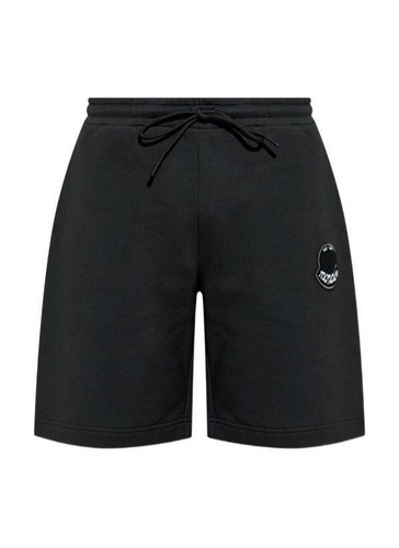 Moncler shorts coton avec - moncler,
