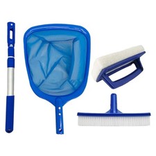 Kit de Nettoyage de Spa, Accessoires de Nettoyage de Piscine, y Compris Un éc...