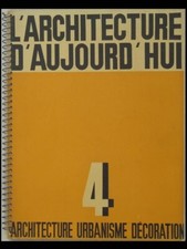 L'ARCHITECTURE D'AUJOURD'HUI 4 1933 DUMAIL, ROUX SPITZ, CUISINES, MALLET STEVENS