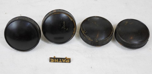 Lot bouton bakelite logo - de,
