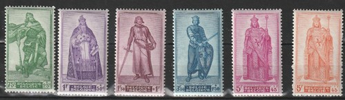 Timbres belgique 1946 - timbres, (jd510)-1946-