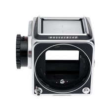 AS-IS Hasselblad 500C Medium Format Film Camera Body Chrome Locked Up