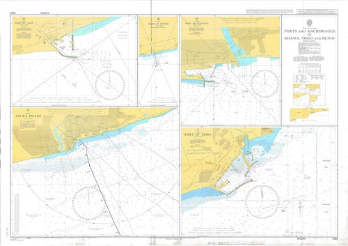 Carte nautique admiralty 1380 - nautique,