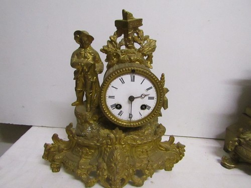 Ancienne pendule horloge - ancienne,