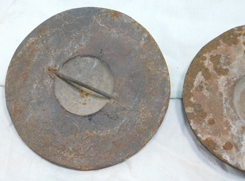 Lot ancien couvercle en - lot,