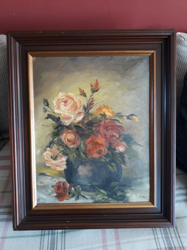 Tableau ancien huile sur - ancien, l'huile