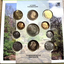 Coffret Pièces De Monnaie Belge - Zoo Antwerpen - 1993
