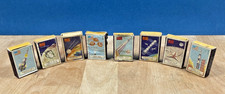 8 anciennes boites allumettes