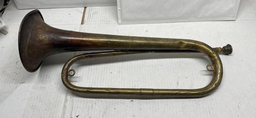 Clairon ancien laiton - ancien, en