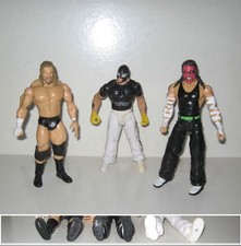 WWE TRIPLE H JEFF HARDY REY MYSTERY JAKKS PACIFIC 7" ADRENALINE TITAN THRONE