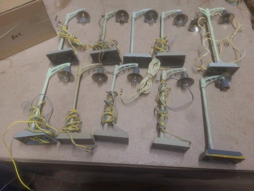 Lot lampadaires simples - lampadaires,