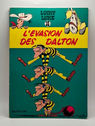 évasion des dalton - bd, l'