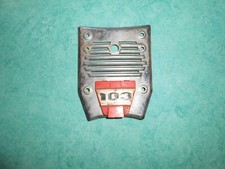 Grille de fourche Peugeot 103 inox et logo orange