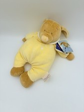 Noukies Plush Puppy Dog Yellow Pajamas Sleeping PJs Nursery Lovey Toy Tags 