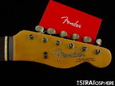 Fender USA Custom Shop 1963 Relic Telecaster NECK + TUNERS Tele 63 AAA Rosewood