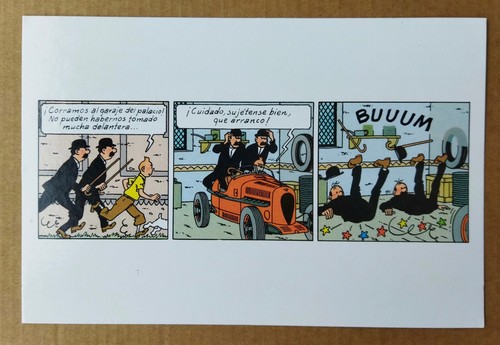 Hergé tintin carte - --, tintin.