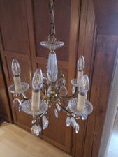 lustre pampilles ancien