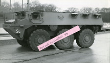 Military Photo Armored Vehicle Wheel Drive Amphibious See Back