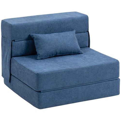Homcom fauteuil convertible - fauteuil,