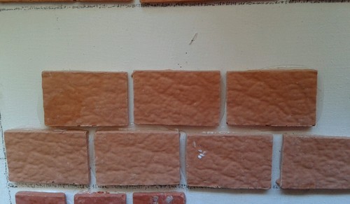 Carrelage 15x25mm terre - 45,