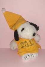 SNOOPY PLUSH 1968 PEANUTS Charlie Brown Doll Plush Rare ZZZ Sleep 