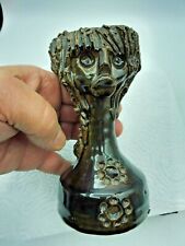 vase anthropomorphe  dans le gout  de  Cloutier , Pouchain... à identifier  