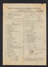 LA COURNEUVE (93) INDUSTRIAL STEEL OF METALS & WOOD / KNITTING MACHINES