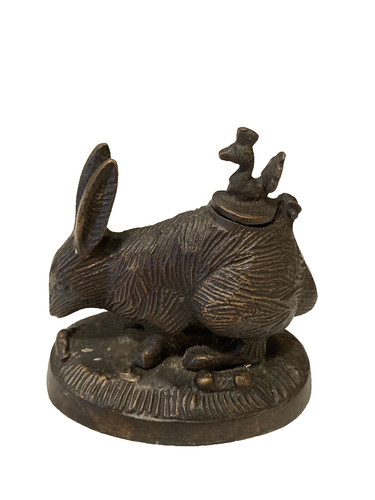 Encrier bronze - en,